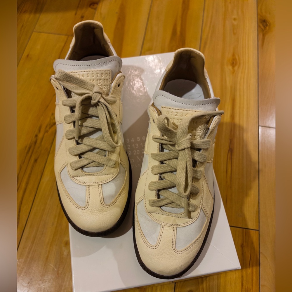 Maison Margiela Lace-up Sneakers Size 7 - Picture 5 of 5